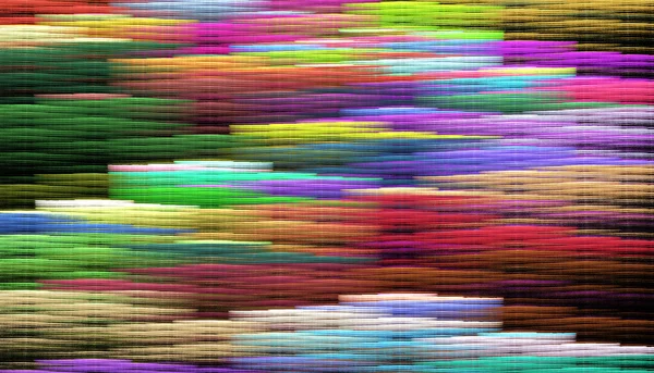 Arka plan filam örme fraktal çizimi gökkuşağı renkli — Stok fotoğraf