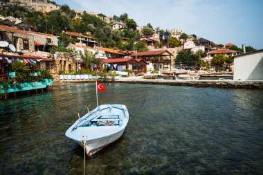 Kekova koyu, adalar ve yarımadalar Akdeniz.