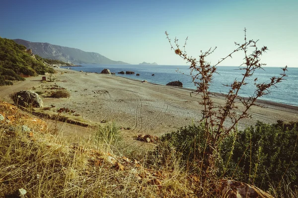 Summer trip to the Mediterranean coast — Stock Photo, Image