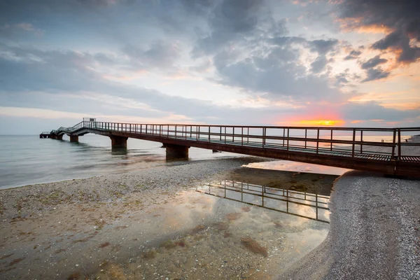 Oude pier — Stockfoto