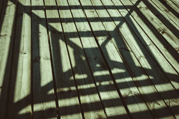 Shadow, architecture, wood texture — Stock Photo, Image