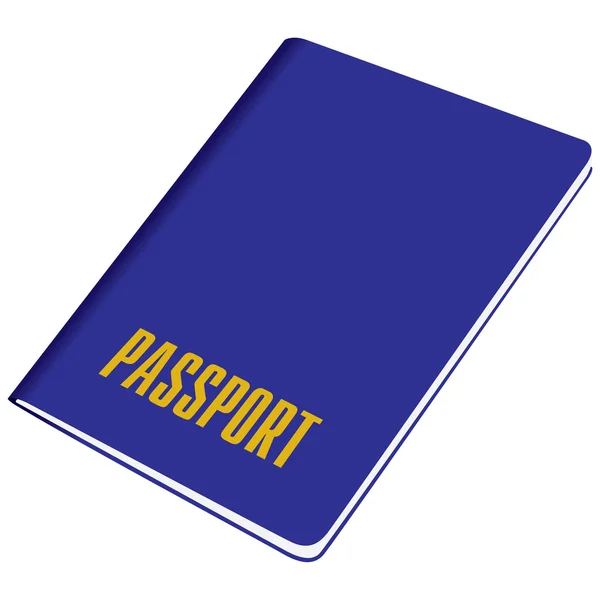 Passeports vierges document d'identité — Image vectorielle