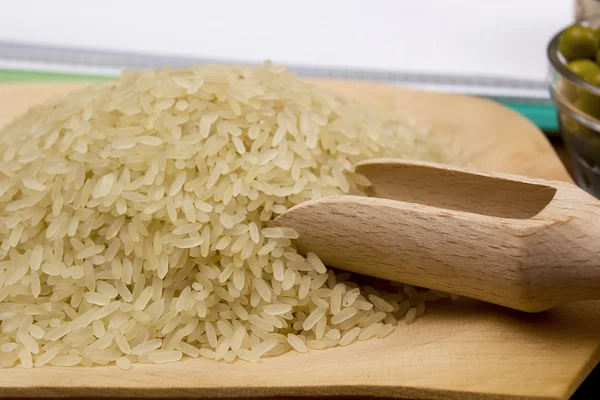 Close up on rice — Stock Photo, Image