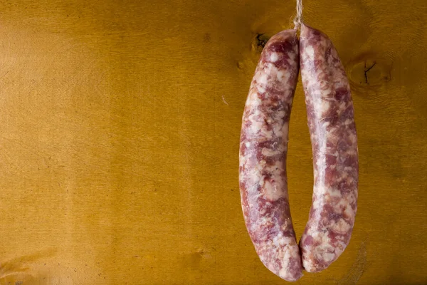 Traditionele Engelse varkensvlees worst — Stockfoto