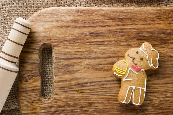 Ciasteczka w kształcie człowieka — Zdjęcie stockowe