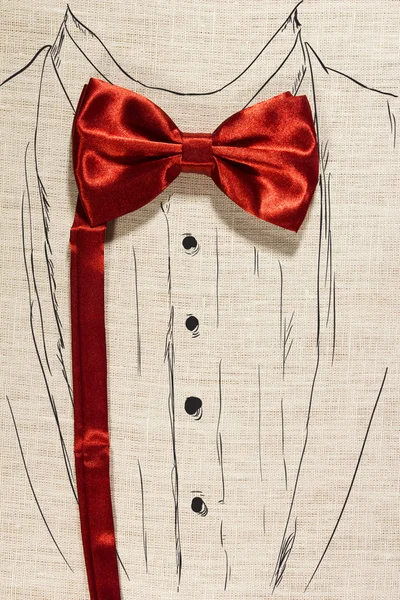 Elegant concept using bowtie — Stock Photo, Image