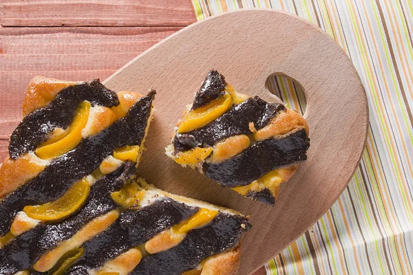 Gâteau aux graines de pavot et aux oranges — Photo