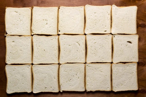 Домашній білий хліб для бутербродів — стокове фото