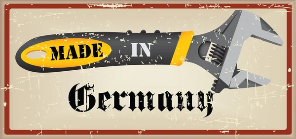 Label Fabriqué en Allemagne — Image vectorielle