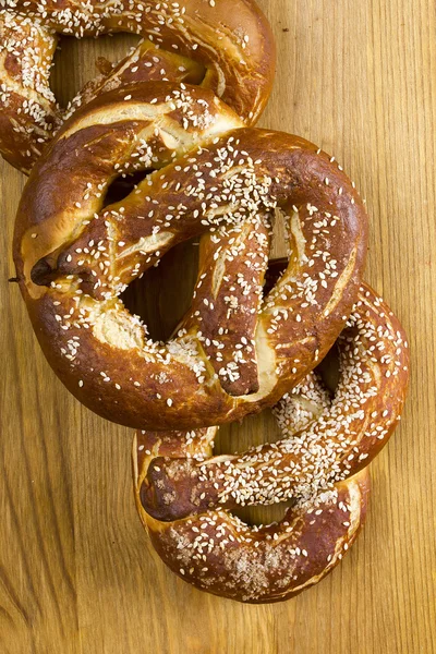Alemão salgado pretzel — Fotografia de Stock