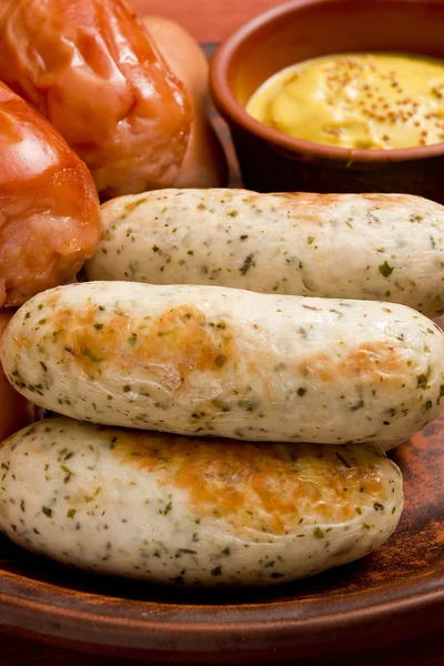 Traditional german sausages — Stock Photo, Image