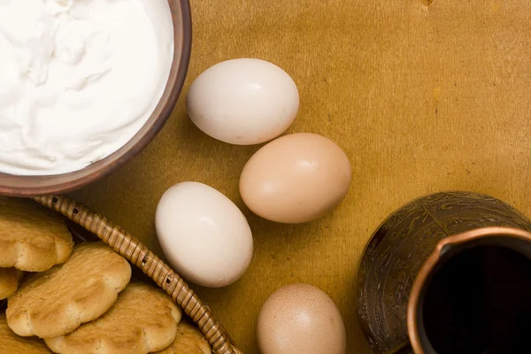 Ingredientes para tiramisú — Foto de Stock