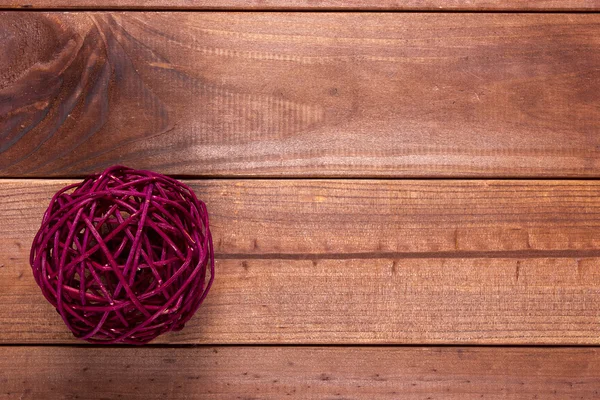 Raspberry wicker bollen — Stockfoto