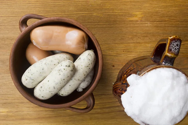 Traditional german sausages — Stock Photo, Image