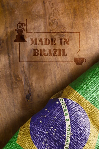 Predominant industry in Brazil - coffee — Stock Photo, Image