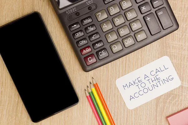 Work Accounting Tools — Stock Photo, Image