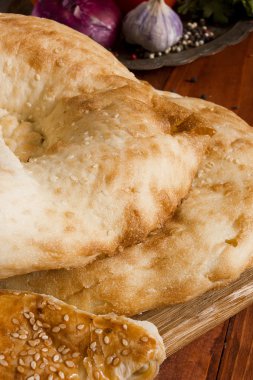 geleneksel Özbek gözleme