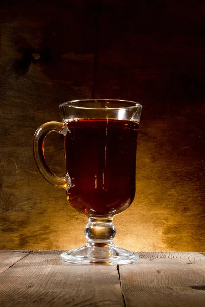 Glas für Glühwein — Stockfoto