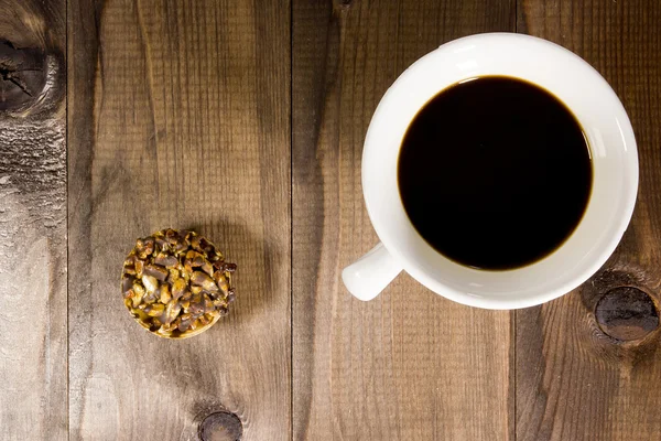 Kopje zwarte koffie — Stockfoto