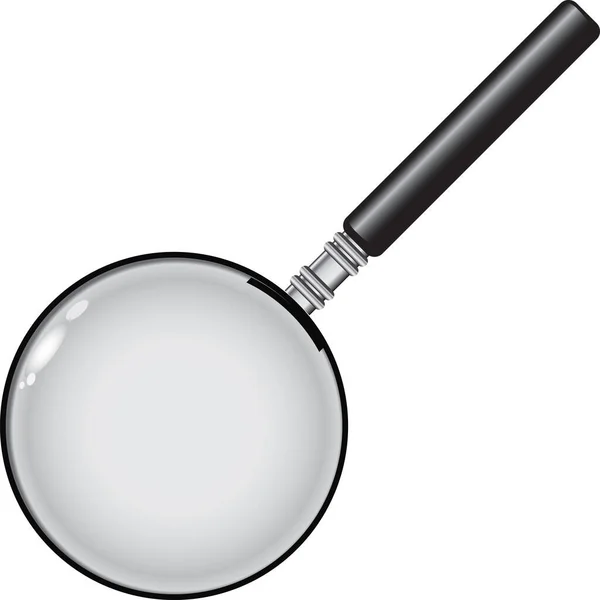 Standard Magnifying Glass Industrial Use Vector Illustration — Stock Vector