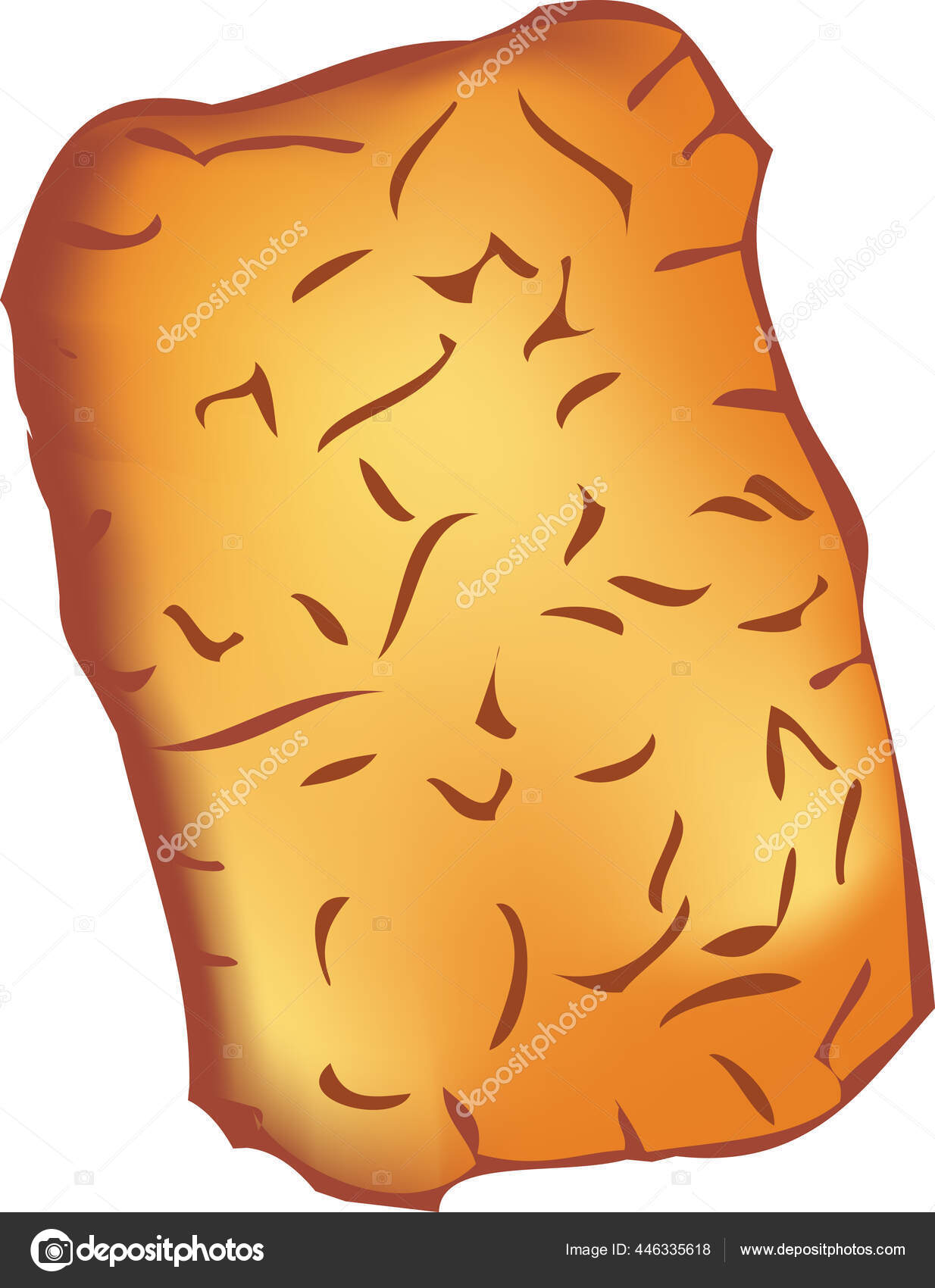 American Style Potato Pancake Grated Potatoes Formed Small Cylinder