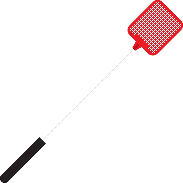 Primitive Tool Killing Insects Fly Swatter — Stock Vector