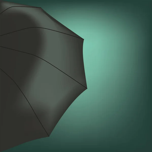 Fond Avec Élément Parapluie Ouvert Illustration Vectorielle — Image vectorielle