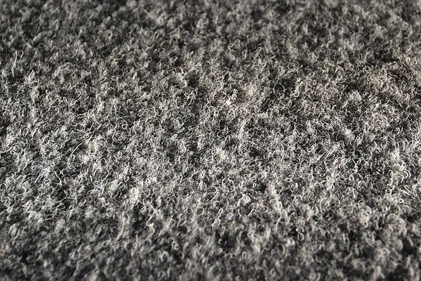 Искусственный Серый Ковер Текстуры Качестве Фона Крупным Планом — стоковое фото