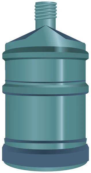 Agua de botella de cinco galones — Vector de stock