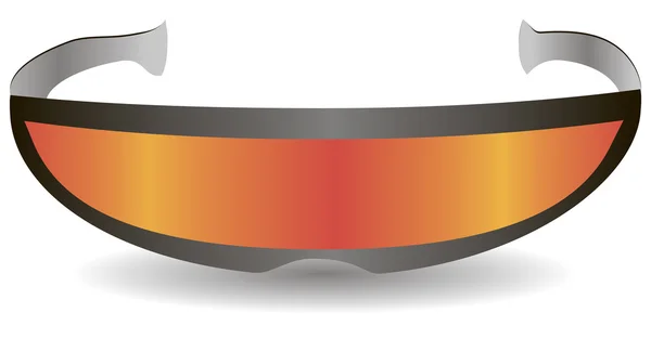 Gafas de sol deportivas modernas — Vector de stock