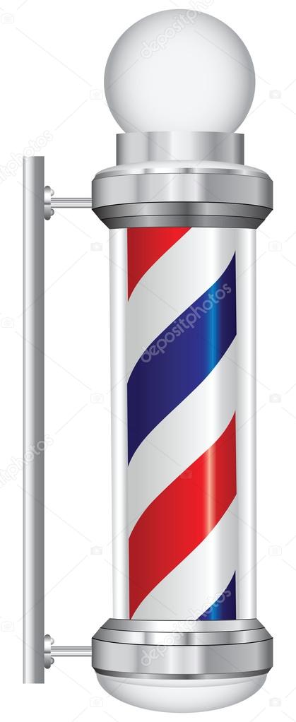 Symbol barber lamp