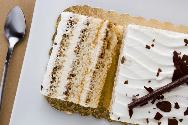 Tiramisu parçası — Stok fotoğraf