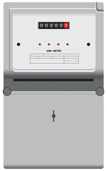 Electric Meter — Stock Illustration Electric Meter Stock Illustration