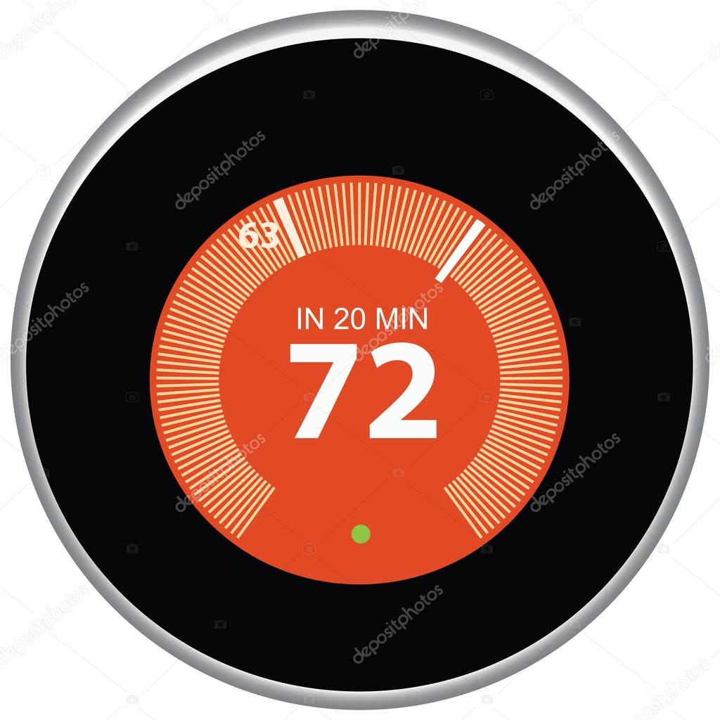 Nest Thermostat Red