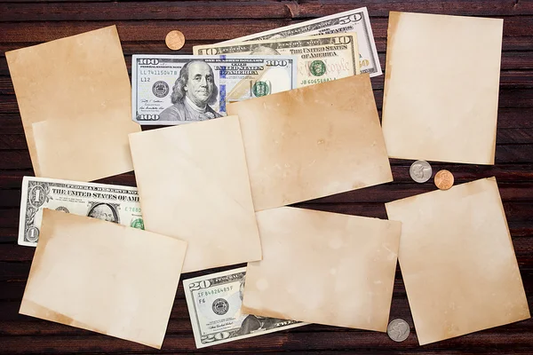 Background with American money — Stock Photo, Image