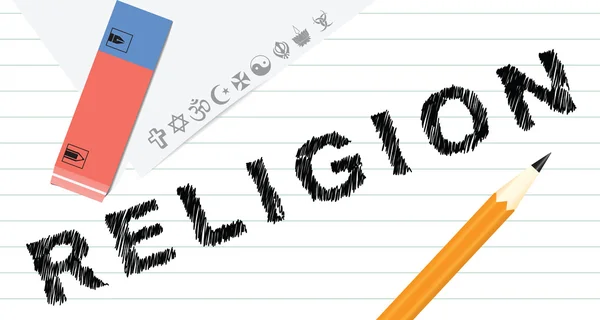 创造性的宗教 — 图库矢量图片
