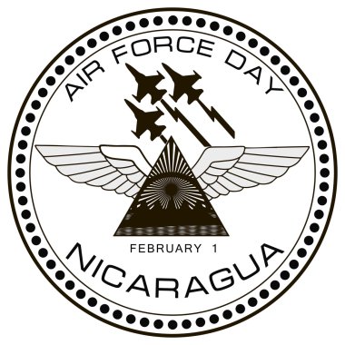 Air Force Day Nicaragua clipart