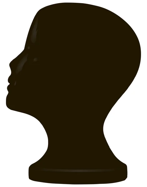 Голова манекена — стоковый вектор