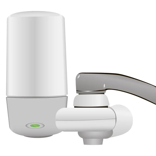 Faucet Water Filter — Stock Illustration Faucet Water Filter Vector Graphics