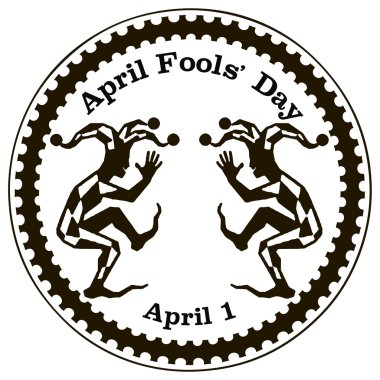 April Fools Day or All Fools Day clipart