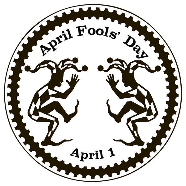 April Fools Day o All Fools Day — Vettoriale Stock