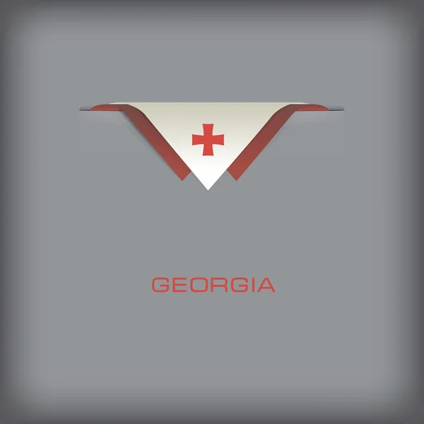 Georgien tecken — Stock vektor