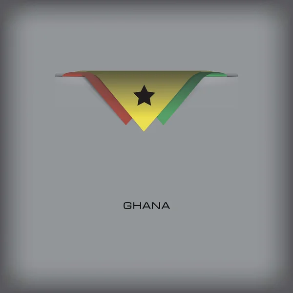 Ghana tecken — Stock vektor