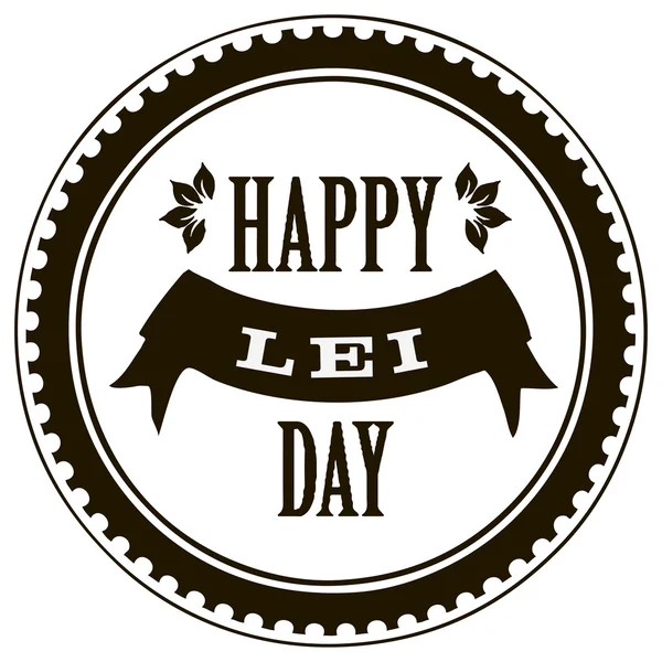 Feliz dia lei — Vetor de Stock