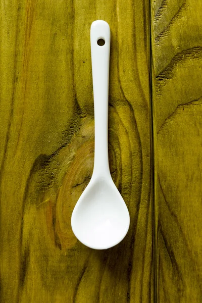 陶瓷烹饪勺子 — 图库照片