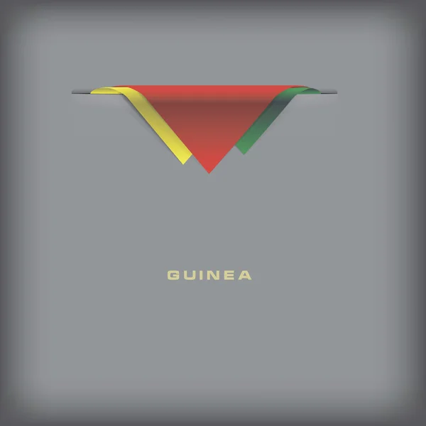 Státní symboly Guinea — Stockový vektor