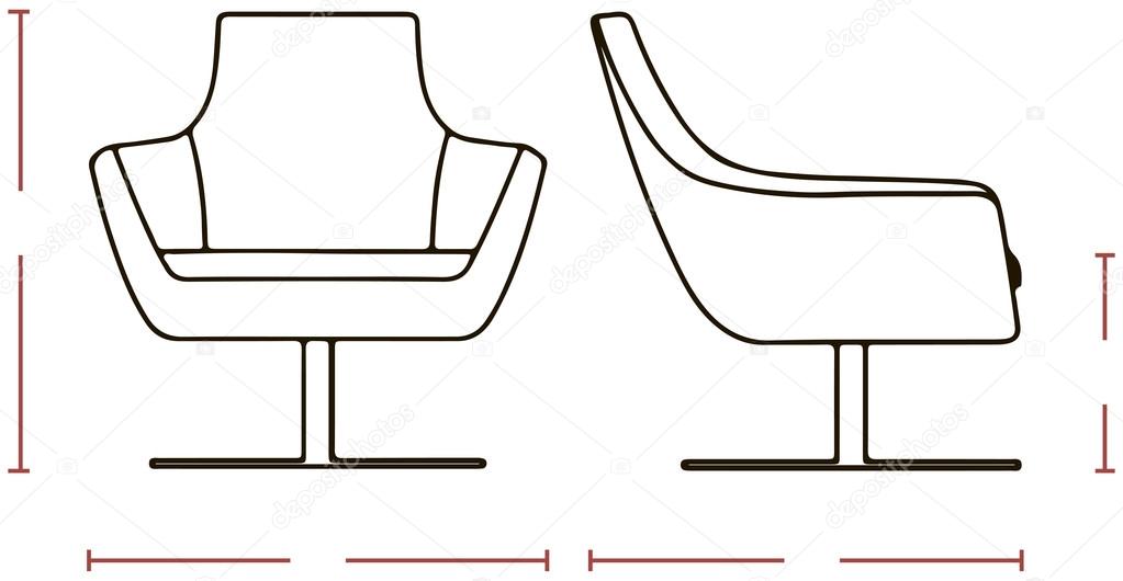 Sizes office chair