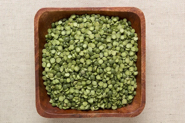 Green split peas — Stock Photo, Image