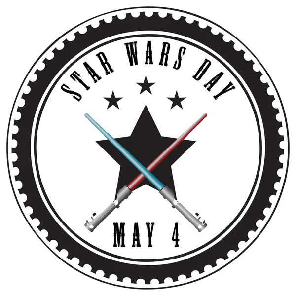 Star Wars Day — Vector de stock