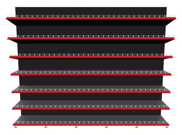 Moderne rek winkel — Stockvector